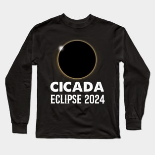 Cicada Eclipse 2024 Long Sleeve T-Shirt